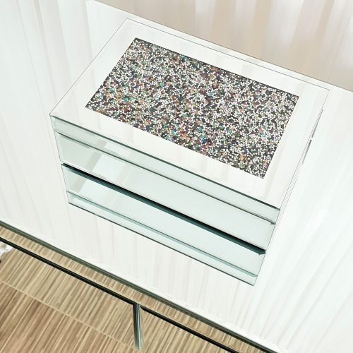 Jewellery Box Colourful Crystal Diamante