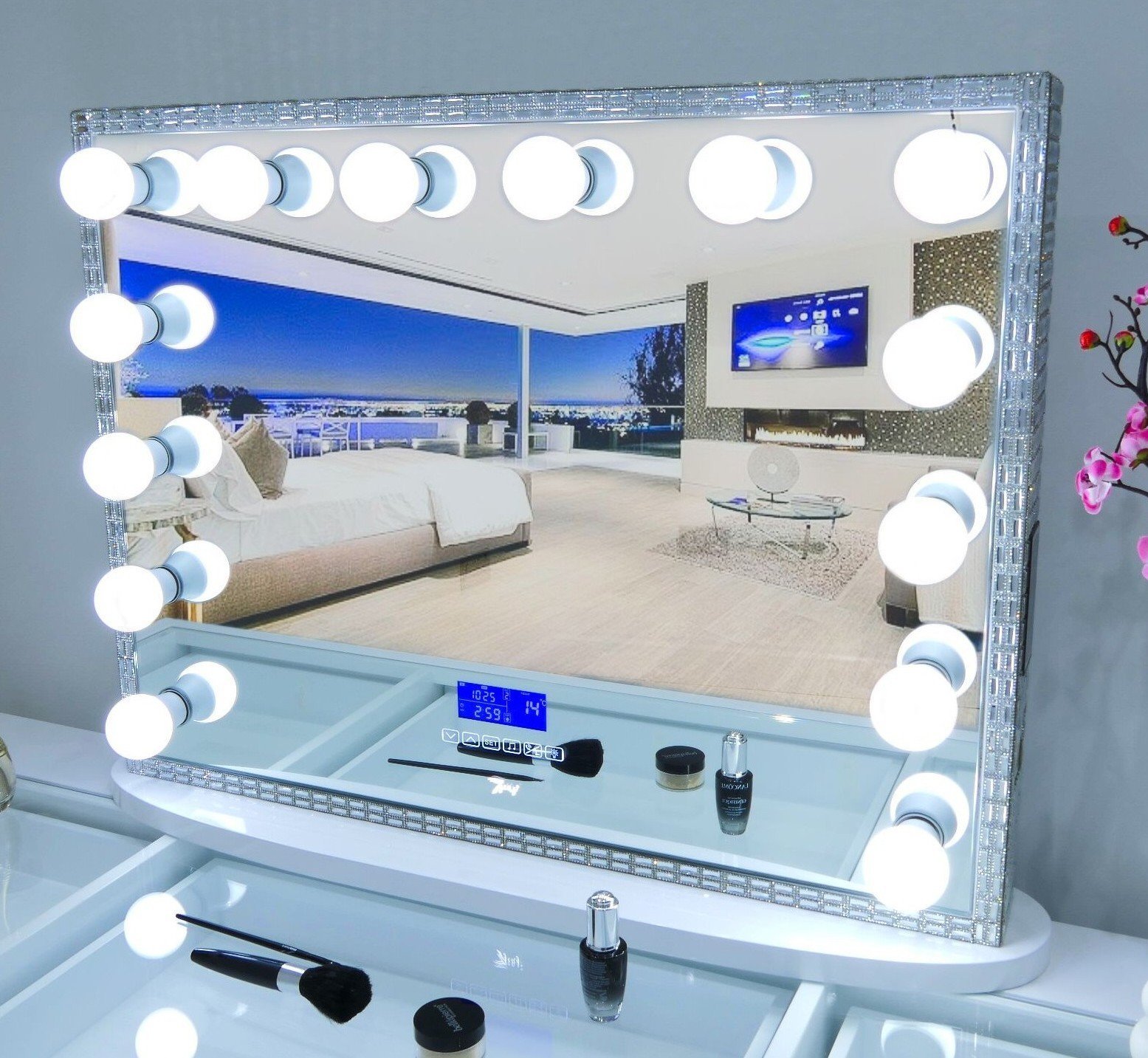 7Seas® – Luxury Hollywood Vanity Mirror &Amp; Dressing Table – Premium Led Lighting – Uk