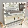 7Seas® – Luxury Hollywood Vanity Mirror &Amp; Dressing Table – Premium Led Lighting – Uk