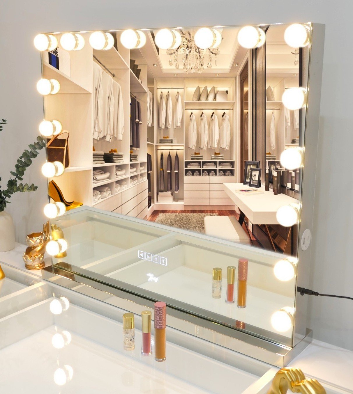 7Seas® – Luxury Hollywood Vanity Mirror &Amp; Dressing Table – Premium Led Lighting – Uk