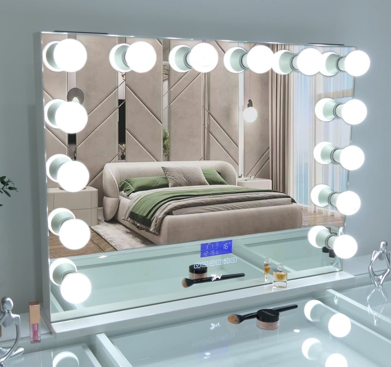 7Seas® – Luxury Hollywood Vanity Mirror &Amp; Dressing Table – Premium Led Lighting – Uk