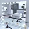 7Seas® – Luxury Hollywood Vanity Mirror &Amp; Dressing Table – Premium Led Lighting – Uk