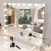 7Seas® – Luxury Hollywood Vanity Mirror &Amp; Dressing Table – Premium Led Lighting – Uk