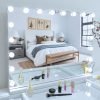 7Seas® – Luxury Hollywood Vanity Mirror &Amp; Dressing Table – Premium Led Lighting – Uk