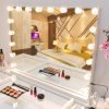 7Seas® – Luxury Hollywood Vanity Mirror &Amp; Dressing Table – Premium Led Lighting – Uk