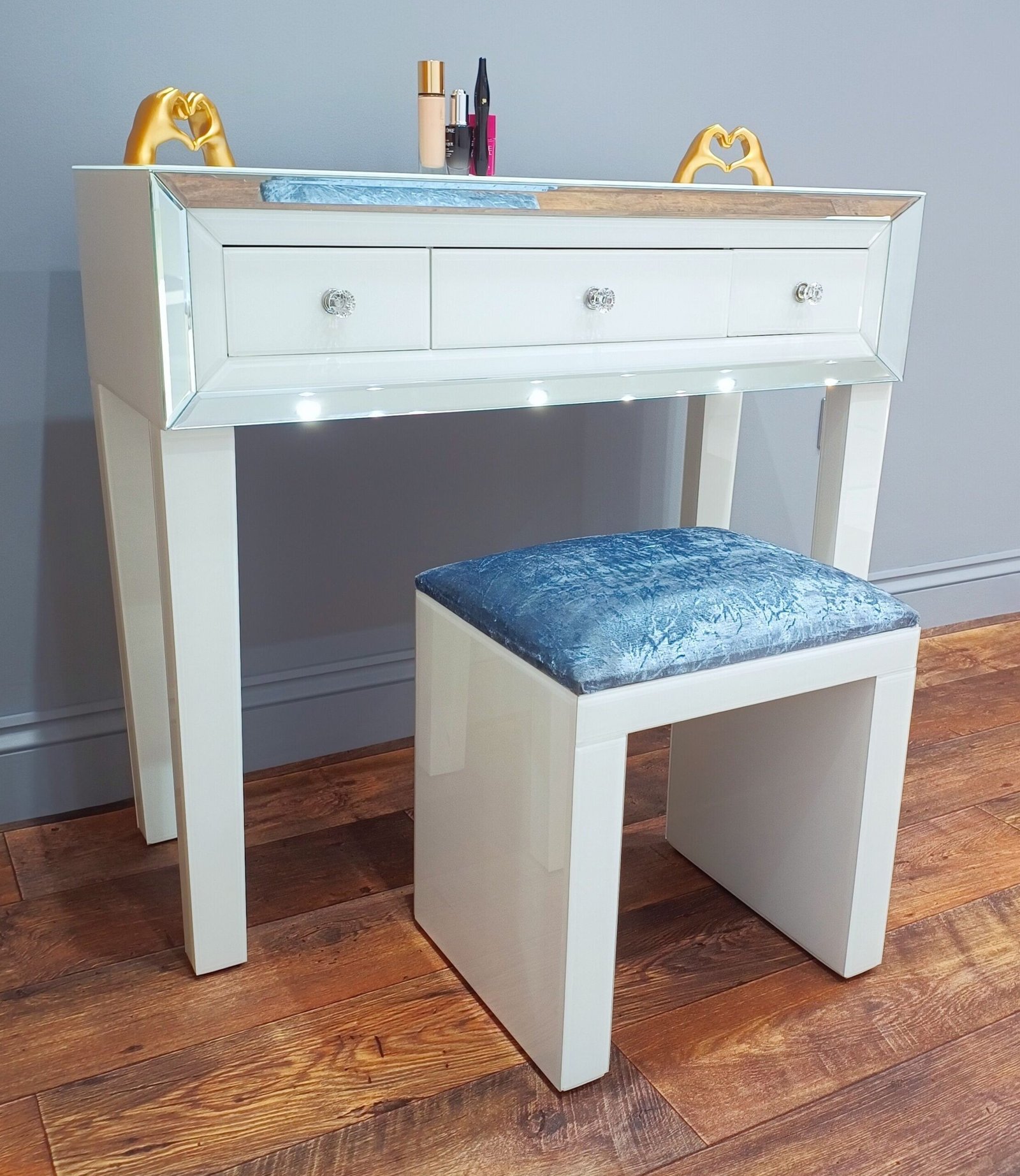 7Seas® – Luxury Hollywood Vanity Mirror &Amp; Dressing Table – Premium Led Lighting – Uk