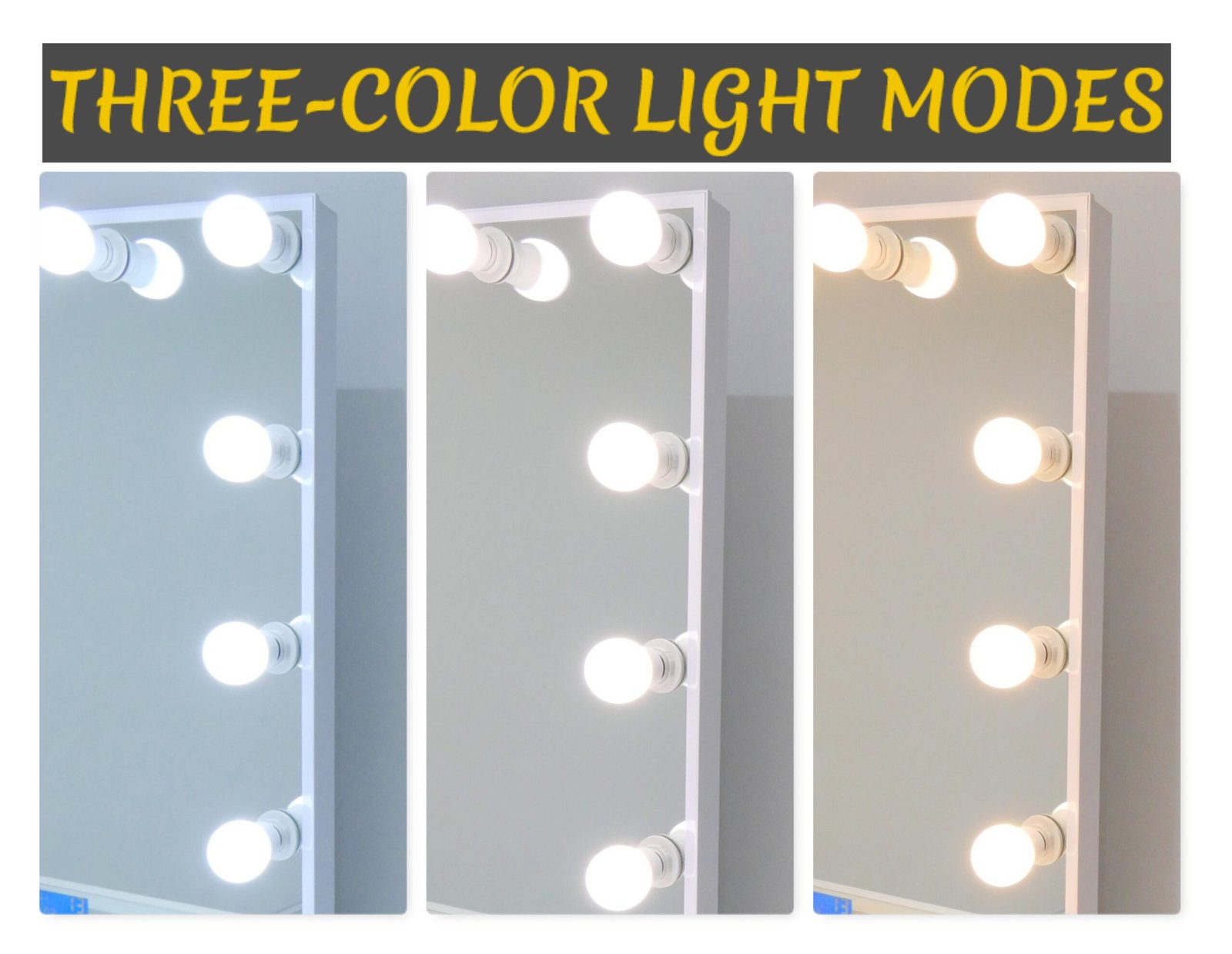 7Seas® – Luxury Hollywood Vanity Mirror &Amp; Dressing Table – Premium Led Lighting – Uk