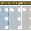 7Seas® – Luxury Hollywood Vanity Mirror &Amp; Dressing Table – Premium Led Lighting – Uk
