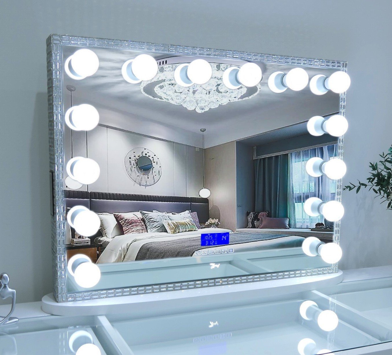 7Seas® – Luxury Hollywood Vanity Mirror &Amp; Dressing Table – Premium Led Lighting – Uk