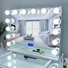 7Seas® – Luxury Hollywood Vanity Mirror &Amp; Dressing Table – Premium Led Lighting – Uk