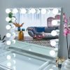 7Seas® – Luxury Hollywood Vanity Mirror &Amp; Dressing Table – Premium Led Lighting – Uk