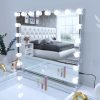 7Seas® – Luxury Hollywood Vanity Mirror &Amp; Dressing Table – Premium Led Lighting – Uk