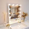7Seas® – Luxury Hollywood Vanity Mirror &Amp; Dressing Table – Premium Led Lighting – Uk