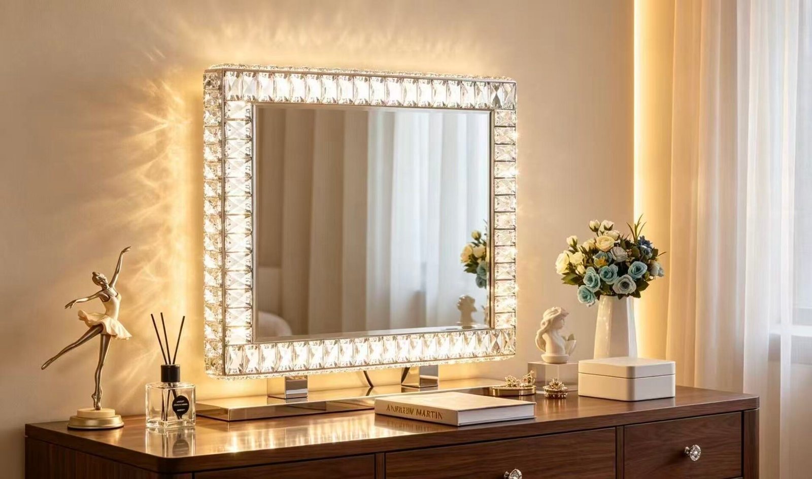 | 7Seas® Luxury Vanity Collection Uk 7Seas® – Luxury Hollywood Vanity Mirror &Amp; Dressing Table – Premium Led Lighting – Uk