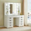 7Seas® – Luxury Hollywood Vanity Mirror &Amp; Dressing Table – Premium Led Lighting – Uk