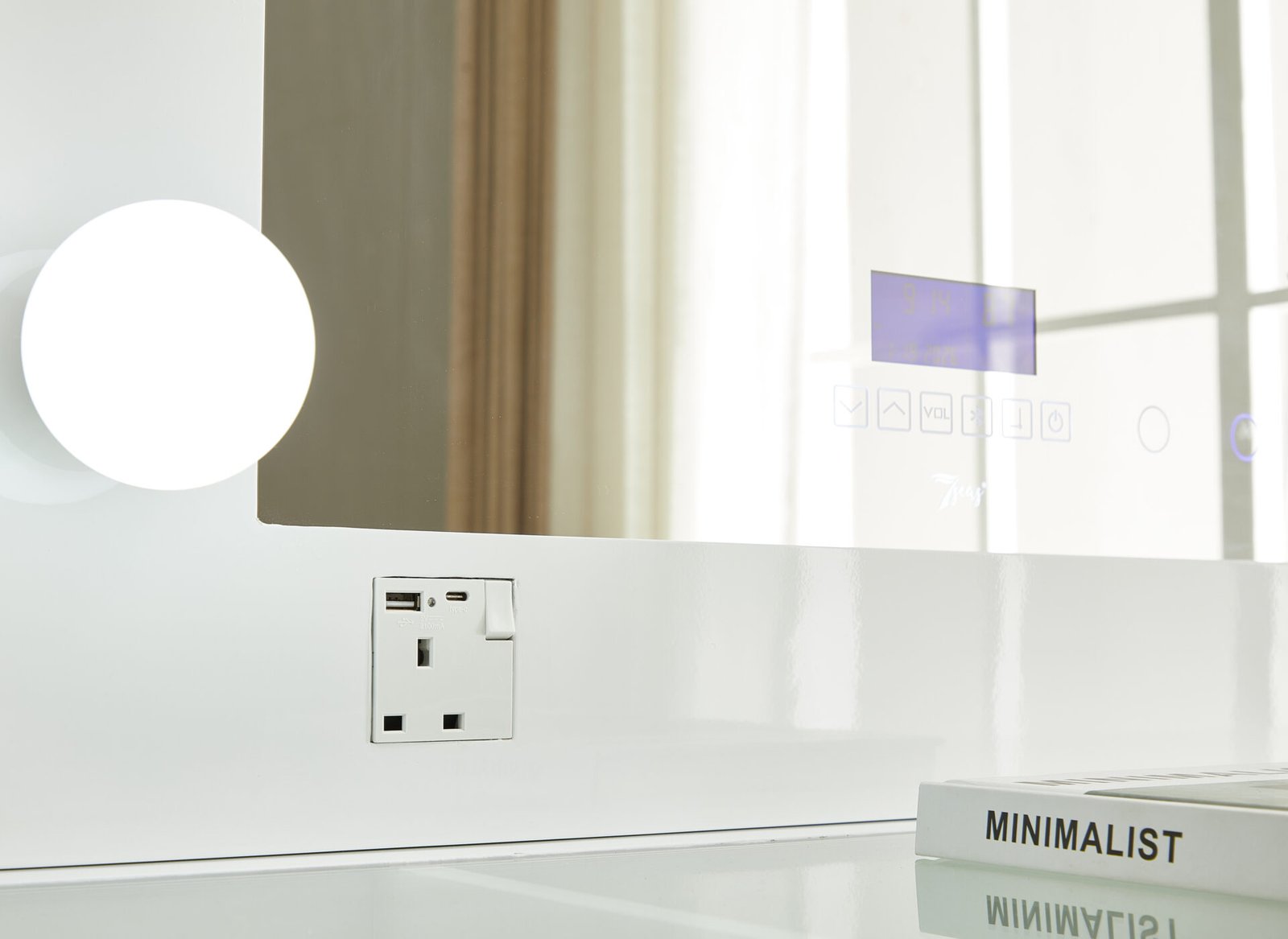 7Seas® – Luxury Hollywood Vanity Mirror &Amp; Dressing Table – Premium Led Lighting – Uk