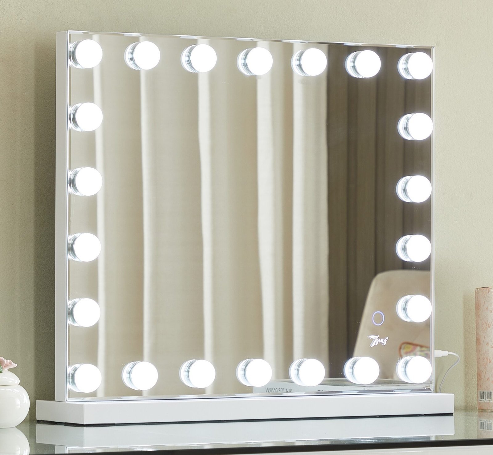 7Seas® – Luxury Hollywood Vanity Mirror &Amp; Dressing Table – Premium Led Lighting – Uk