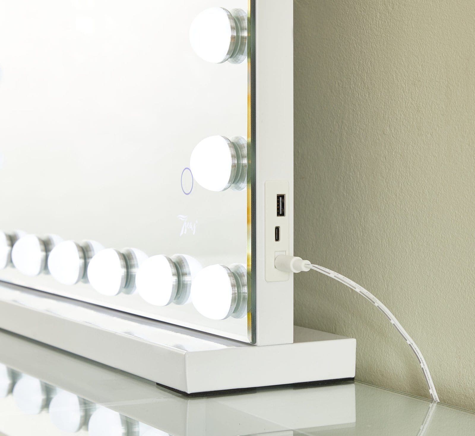 7Seas® – Luxury Hollywood Vanity Mirror &Amp; Dressing Table – Premium Led Lighting – Uk