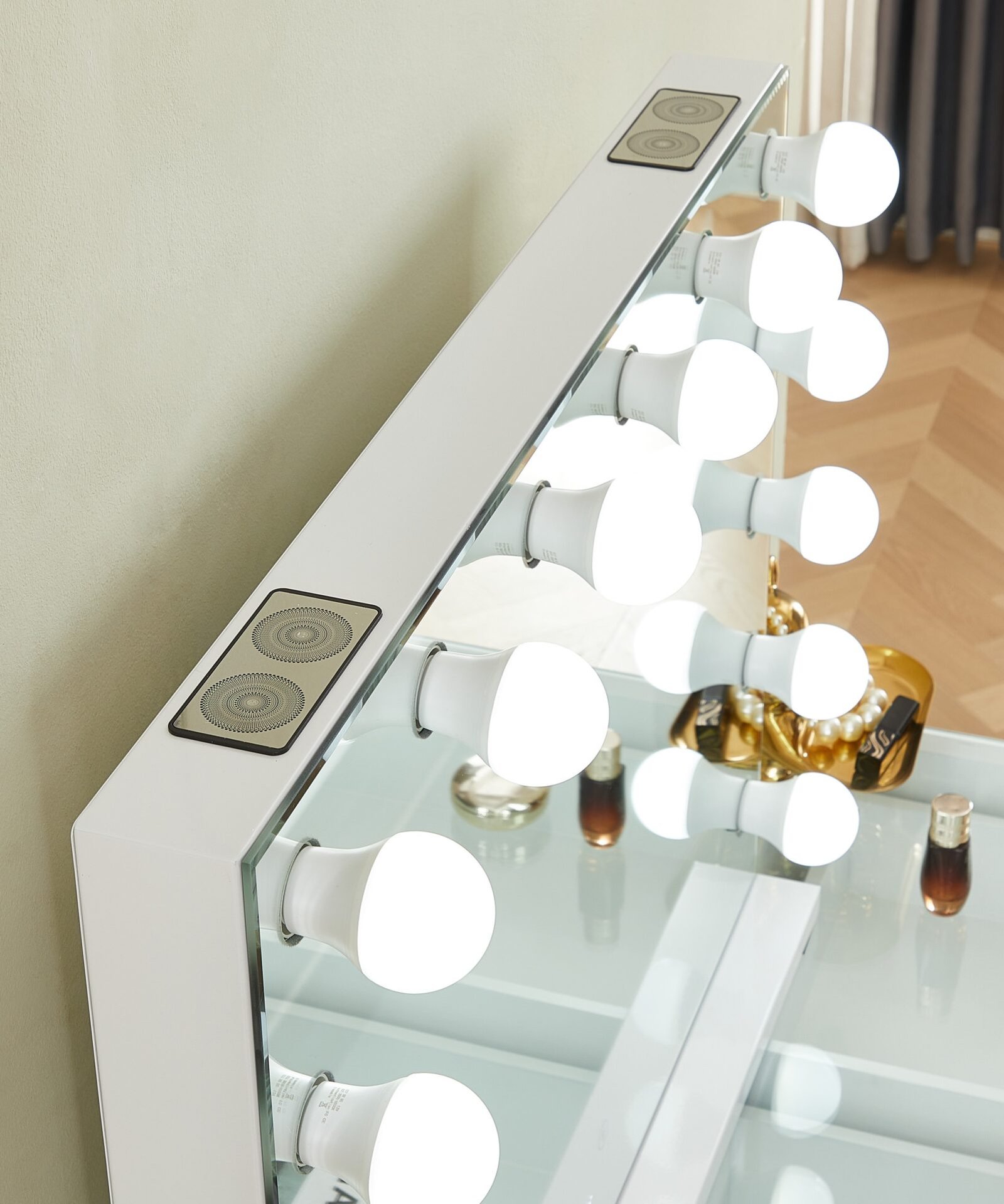 7Seas® – Luxury Hollywood Vanity Mirror &Amp; Dressing Table – Premium Led Lighting – Uk