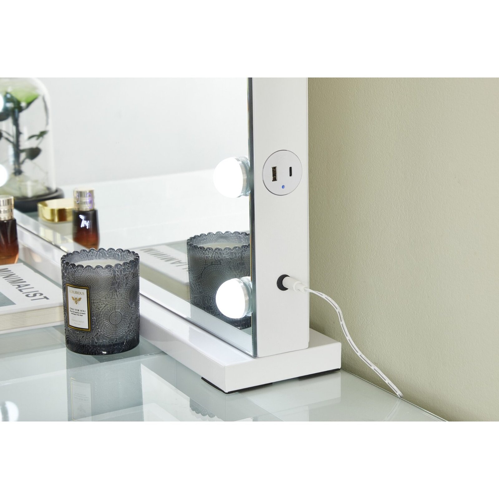 7Seas® – Luxury Hollywood Vanity Mirror &Amp; Dressing Table – Premium Led Lighting – Uk