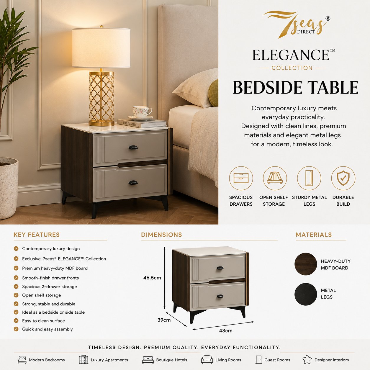 | 7Seas® Luxury Vanity Collection Uk 7Seas® – Luxury Hollywood Vanity Mirror &Amp; Dressing Table – Premium Led Lighting – Uk
