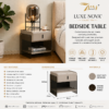 7Seas® – Luxury Hollywood Vanity Mirror &Amp; Dressing Table – Premium Led Lighting – Uk