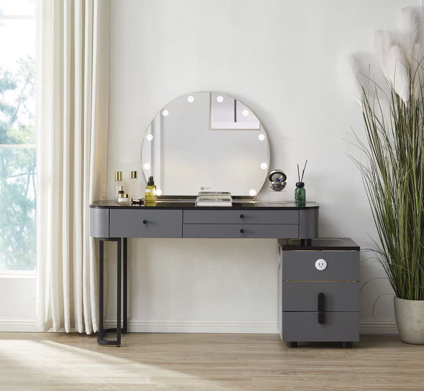 7Seas® – Luxury Hollywood Vanity Mirror &Amp;Amp; Dressing Table – Premium Led Lighting – Uk