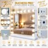 7Seas® – Luxury Hollywood Vanity Mirror &Amp; Dressing Table – Premium Led Lighting – Uk