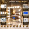7Seas® – Luxury Hollywood Vanity Mirror &Amp; Dressing Table – Premium Led Lighting – Uk