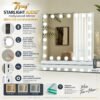 7Seas® – Luxury Hollywood Vanity Mirror &Amp; Dressing Table – Premium Led Lighting – Uk