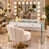 7Seas® – Luxury Hollywood Vanity Mirror &Amp; Dressing Table – Premium Led Lighting – Uk