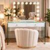 7Seas® – Luxury Hollywood Vanity Mirror &Amp; Dressing Table – Premium Led Lighting – Uk