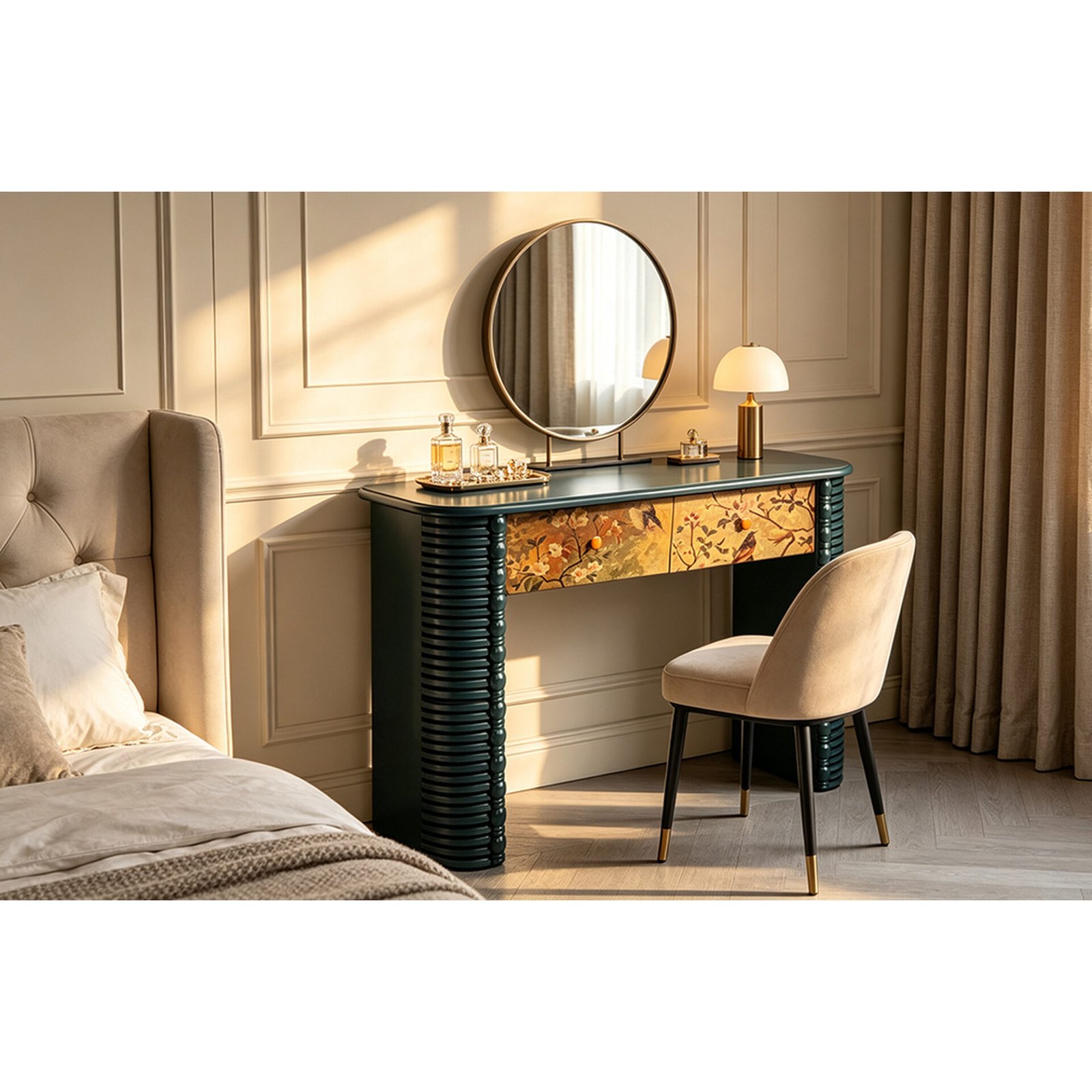 7Seas® – Luxury Hollywood Vanity Mirror &Amp; Dressing Table – Premium Led Lighting – Uk