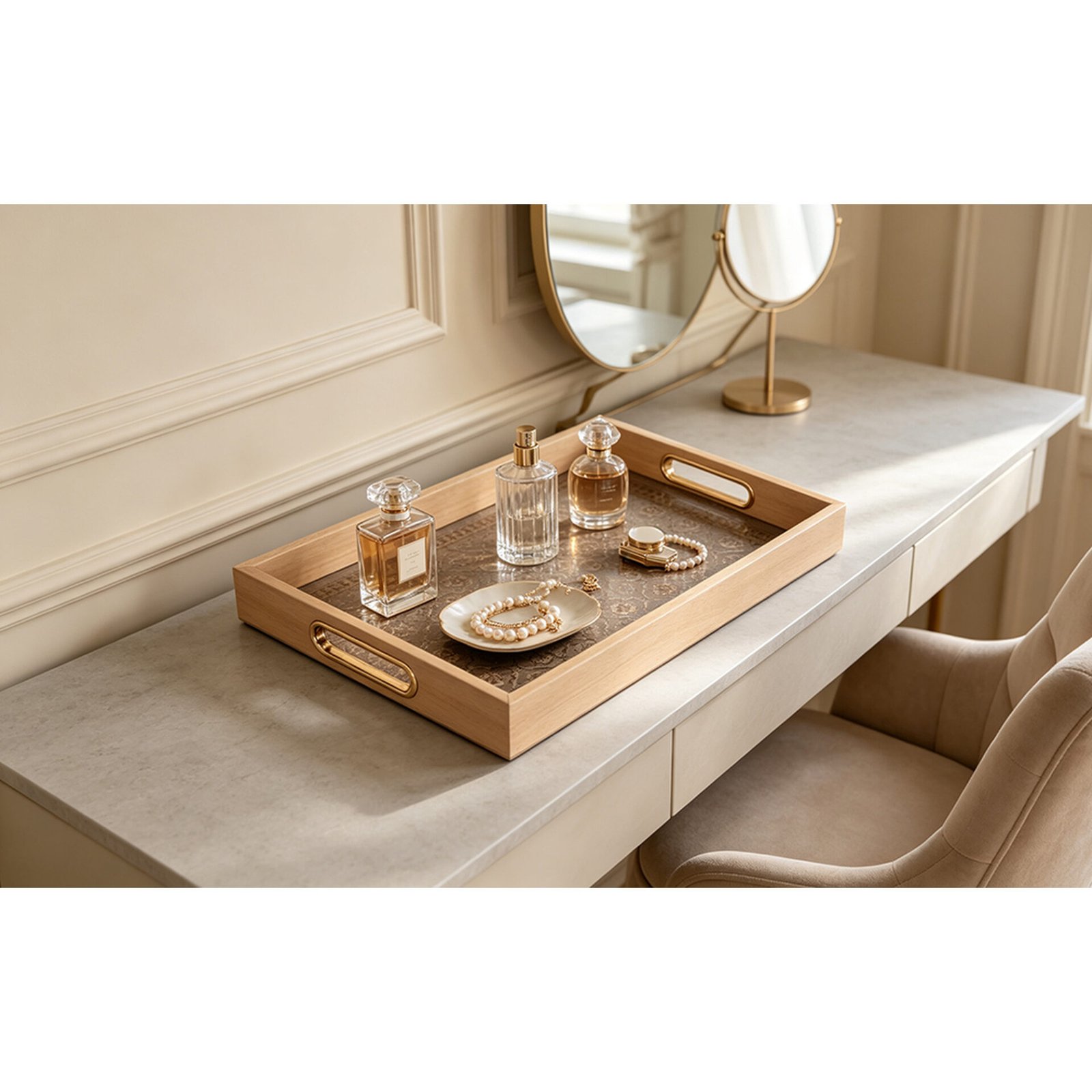 7Seas® – Luxury Hollywood Vanity Mirror &Amp; Dressing Table – Premium Led Lighting – Uk